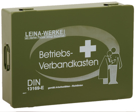 Image LEINA Wandhalterung für Betriebsverbandkasten aus Stahlblech