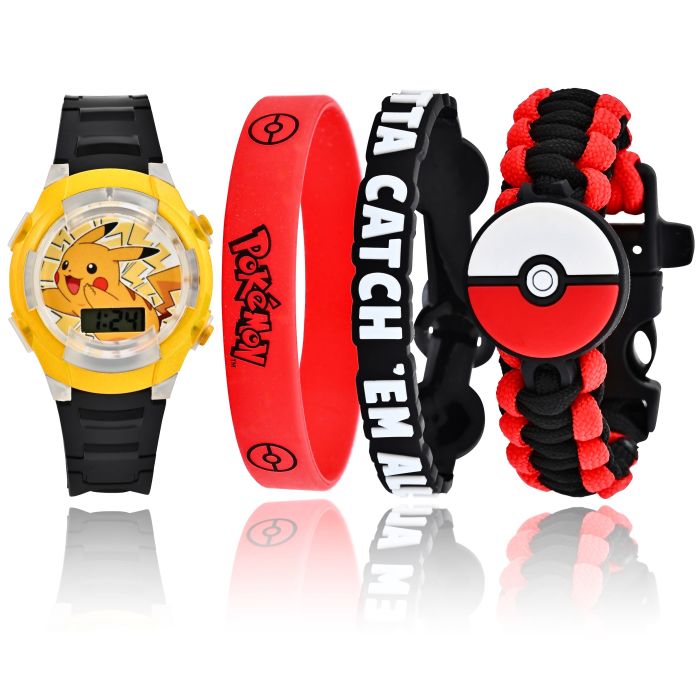 Image Pokémon LCD Uhr Geschenkset