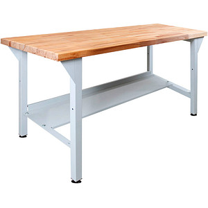Image ADB Werkbank PROFI 1500 lichtgrau 150,0 x 75,0 x 85,0 cm