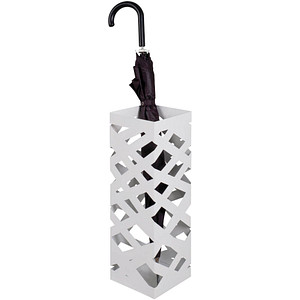 Image HAKU Möbel Schirmständer 26329 weiß Stahl