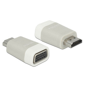 Image DeLOCK HDMI, VGA Adapter weiß