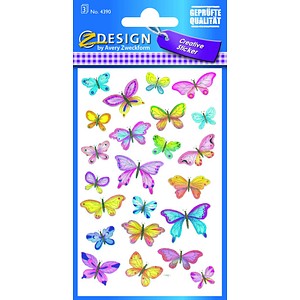Image AVERY Zweckform Z-Design Sticker "Schmetterlinge