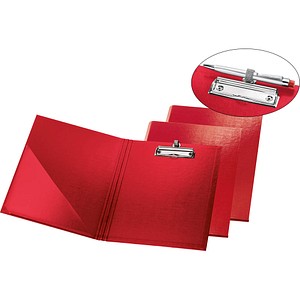 Image BIELLA-FALKEN Klemmbrettmappe M.Stifteh. rot
