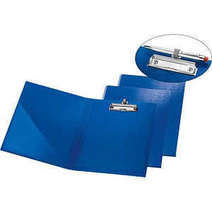 Image FALKEN Klemmbrettmappe 11288396 DIN A4 blau Karton