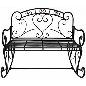 Image Garden Pleasure Gartenbank Dares 504664 schwarz Metall 110,0 cm