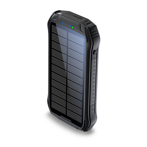 Image BOOMPODS Neutron Solar Solar-Powerbank 10.000 mAh schwarz