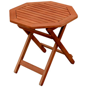 Image Garden Pleasure Gartentisch Mayfield braun achteckig 50,0 x 50,0 x 50,0 cm