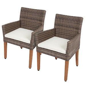 Image 2 Garden Pleasure Gartenstühle Pala braun