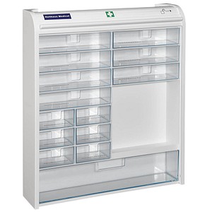 Image Holthaus Medical Medizinschrank Rollmed ohne Füllung weiß