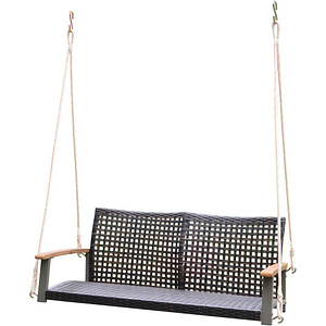 Image Garden Pleasure Hängebank Cuneo 970386 braun Kunststoff 114,0 cm