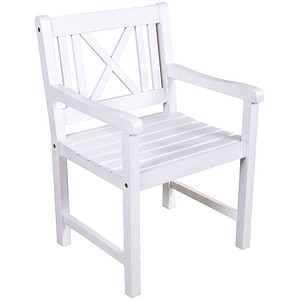 Image Garden Pleasure Gartenstuhl Malmö weiß