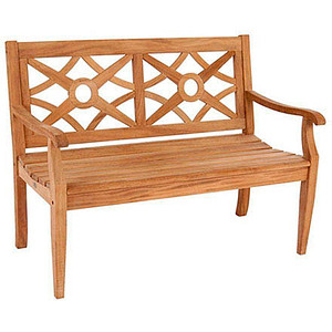 Image Garden Pleasure Gartenbank Sayang 940290 braun Holz 120,0 cm