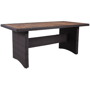 Image Garden Pleasure Gartentisch Braga grau rechteckig 90,0 x 180,0 x 75,0 cm
