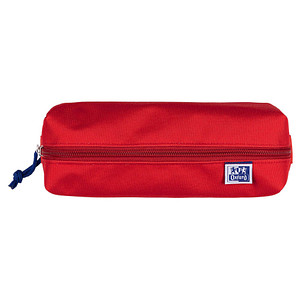 Image Oxford Schlamper-Etui, Polyester, rechteckig, groß, rot