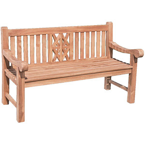 Image Garden Pleasure Gartenbank Pantar 940289 braun Holz 120,0 cm