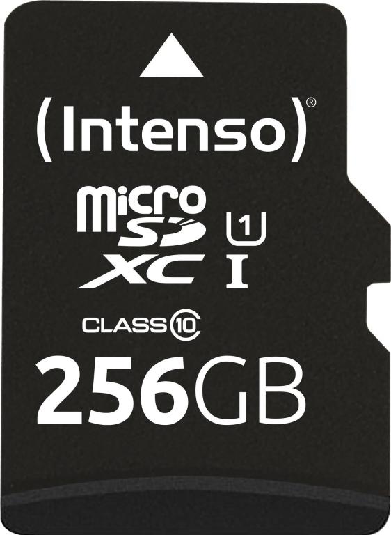 Image INTENSO SD MicroSDXC Card 256GB