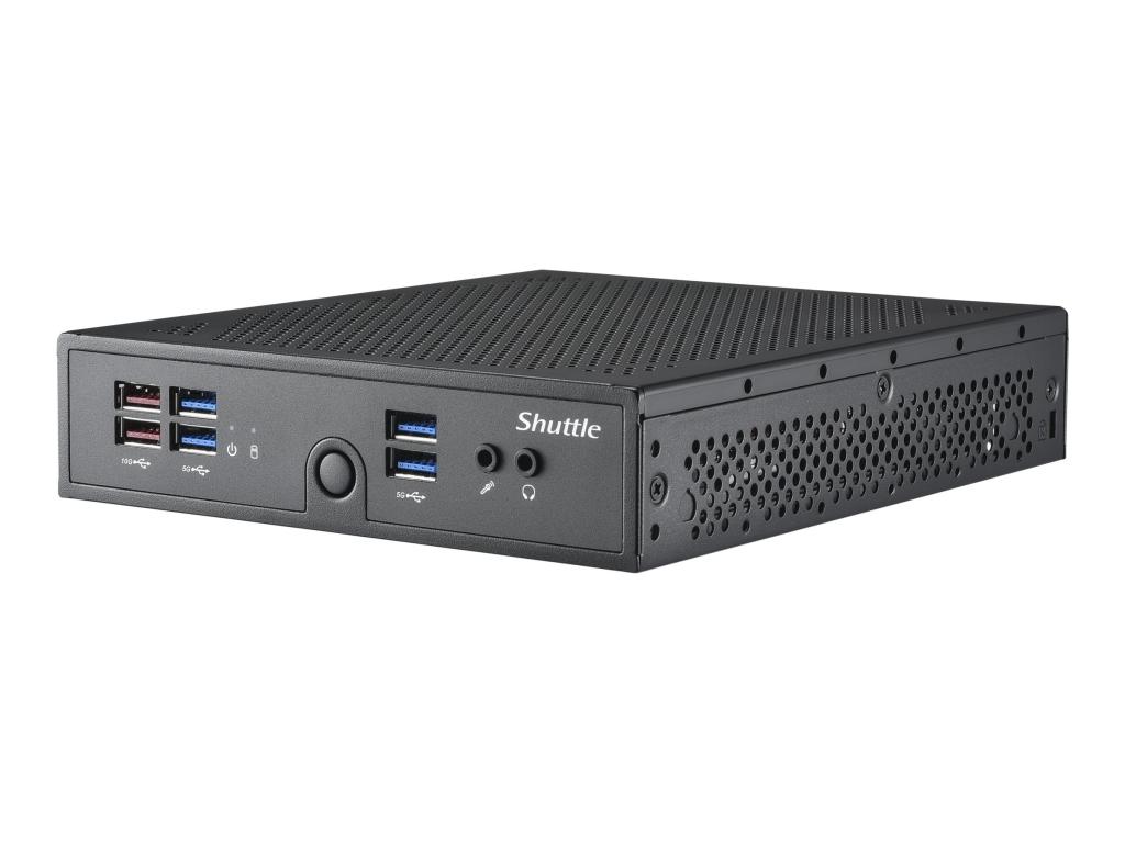 Image SHUTTLE Barebone DS50U5 i5-1335U 2xSODIMM DDR4 2xM.2 1xSATA 1xHDMI 1xDP 1xVGA Bl