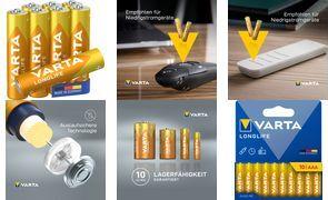 Image VARTA Alkaline Batterie "LONGLIFE", Micro AAA, 10er
