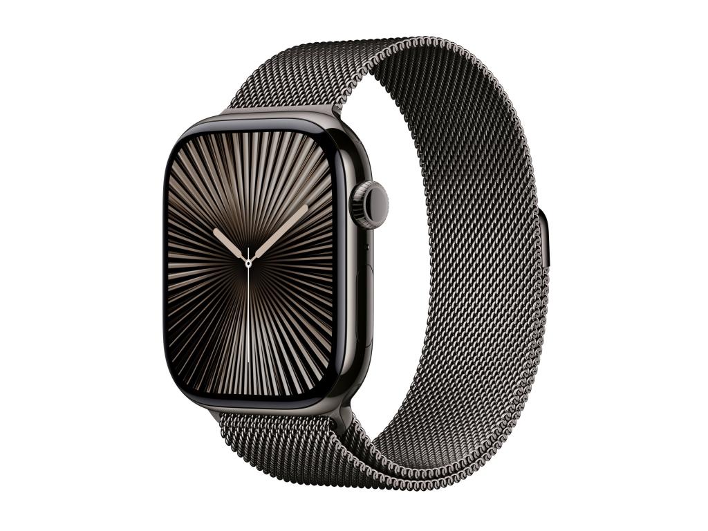 Image APPLE Watch Series 10 LTE 46mm Slate Titangehäuse