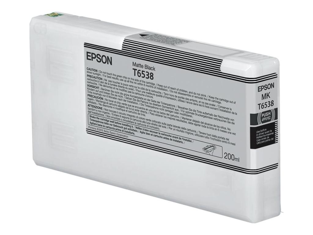 Image EPSON T6538 ink cartridge matte black standard capacity 200ml