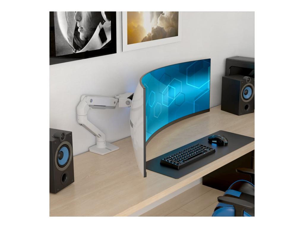 Image ERGOTRON HX Arm With Very Heavy Duty Pivot Desk Mount White