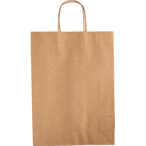 Image 15 folia Tragetaschen XL braun 31,0 x 42,0 cm