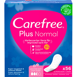 Image Carefree Slipeinlagen Plus Normal mit Frischeduft, 56 St.