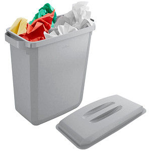 Image DURABLE DURABIN® ECO Mülleimer 60,0 l grau