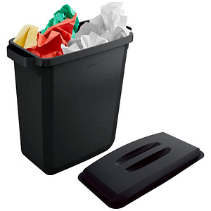 Image DURABLE DURABIN® ECO Mülleimer 60,0 l schwarz
