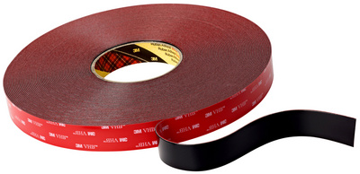 Image 3M VHB Hochleistungsklebeband 5952F, 19 mm x 33 m, schwarz