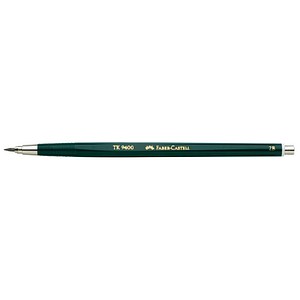 Image FABER-CASTELL TK® 9400 Fallminenstift grün 2B 2,0 mm