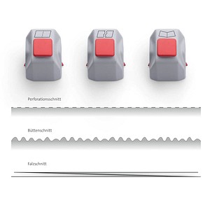 Image NOVUS DAHLE Dahle Kreativ-Messerkopfset für 508 3. Gen. Bütten,Falzen,Perforati