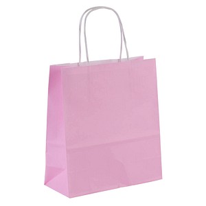 Image 50 VP Tragetaschen Toptwist pink 19,0 x 21,0 cm