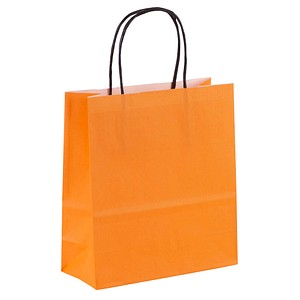 Image 50 VP Tragetaschen Toptwist orange 19,0 x 21,0 cm