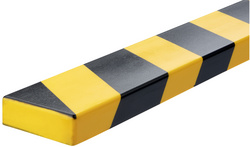 Image DURABLE Flächenschutzprofil S20, Länge: 1 m, schwarz/gelb