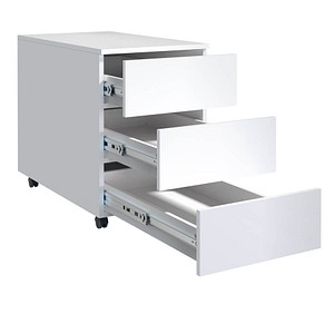 Image VCM my office Dalosa Rollcontainer weiß 3 Auszüge 39,0 x 70,0 x 55,0 cm