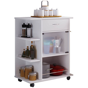 Image VCM my home Servierwagen Pocis weiß 65,0 x 39,0 x 80,0 cm