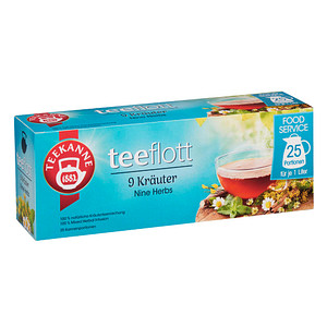 Image TEEKANNE teeflott Kräutertee Tee 25 Portionen
