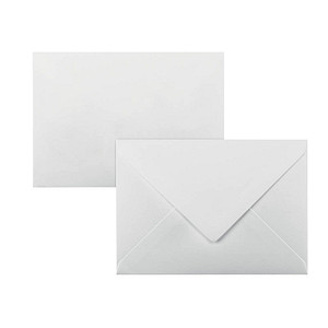 Image sigel Umschlag, C6, weiß, gummiert, 100 g/qm