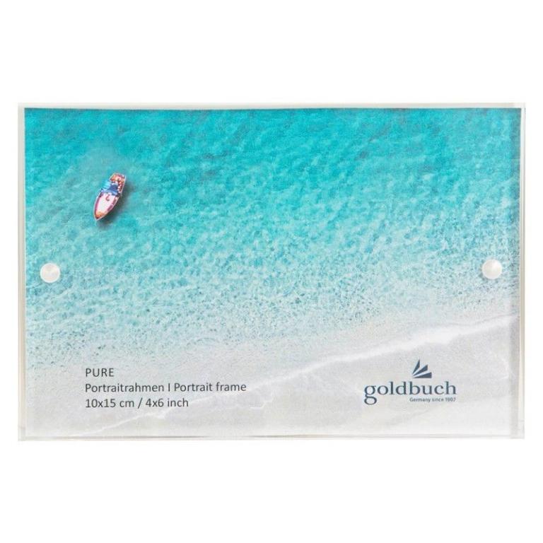 Image GOLDBUCH Pure 10x15 Acryl Portraitrahmen