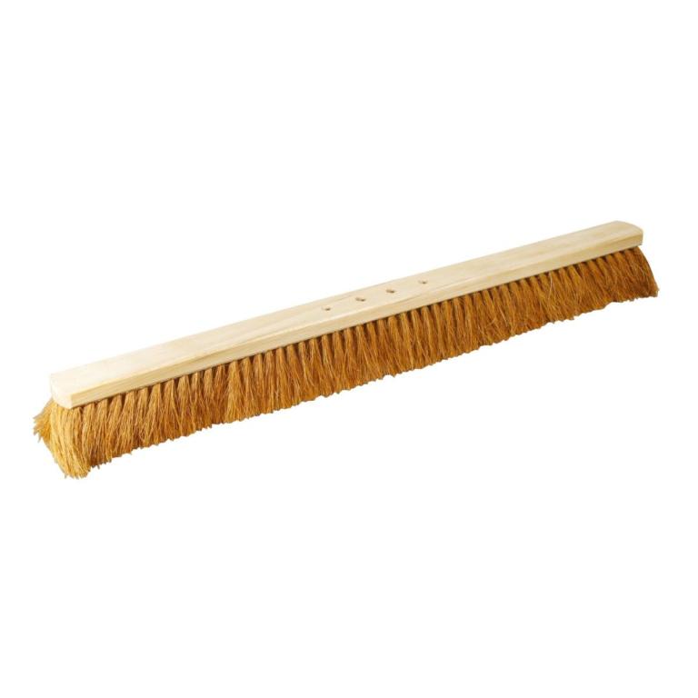 Image Kokossaalbesen 80 cm, Körper: Holz unlackiert, Borsten: Kokos, 4-Loch-System passender Stiel Artikel ||70689||, ||91191||