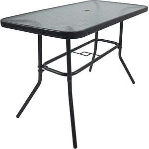Image VCM my garden Gartentisch anthrazit rechteckig 110,0 x 55,0 x 70,0 cm