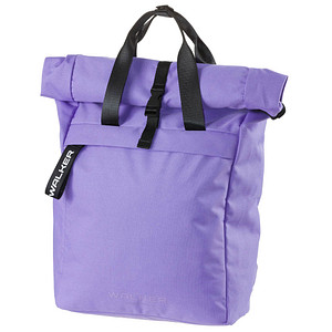 Image Walker Schulrucksack Roll Top Kunstfaser lavender