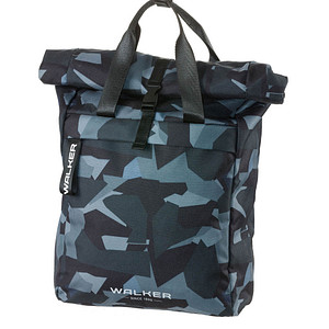 Image Walker Schulrucksack Roll Top Como Kunstfaser anthrazit