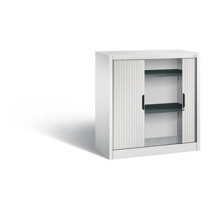 Image CP Omnispace Rollladenschrank lichtgrau 2 Fachböden 120,0 x 42,0 x 103,0 cm