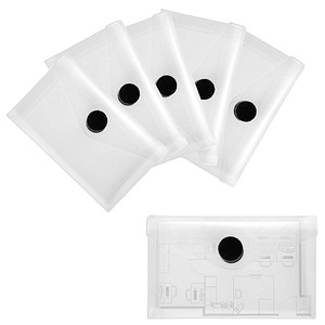 Image 10 FolderSys Dokumententaschen Visitenkarten-Format transparent glatt 0,20 mm