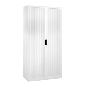 Image CP Omnispace Rollladenschrank lichtgrau 4 Fachböden 100,0 x 42,0 x 198,0 cm