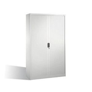 Image CP Omnispace Rollladenschrank lichtgrau 4 Fachböden 120,0 x 42,0 x 198,0 cm