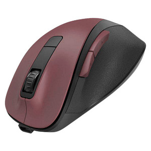 Image hama MW-500 Maus ergonomisch kabellos bordeaux