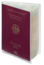 Image DURABLE Doppelhülle für Reisepässe, Format: 189 x 129 mm